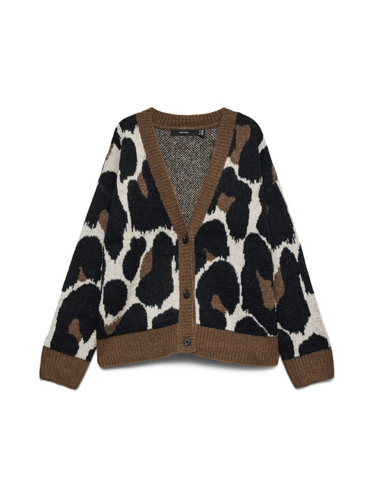 VMLEONIE LS V-NECK CARDIGAN BOO