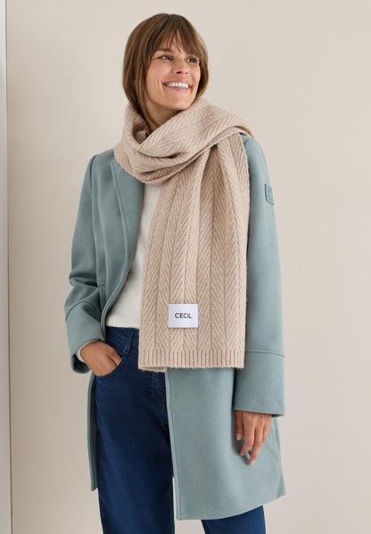 Structured Knit Scarf