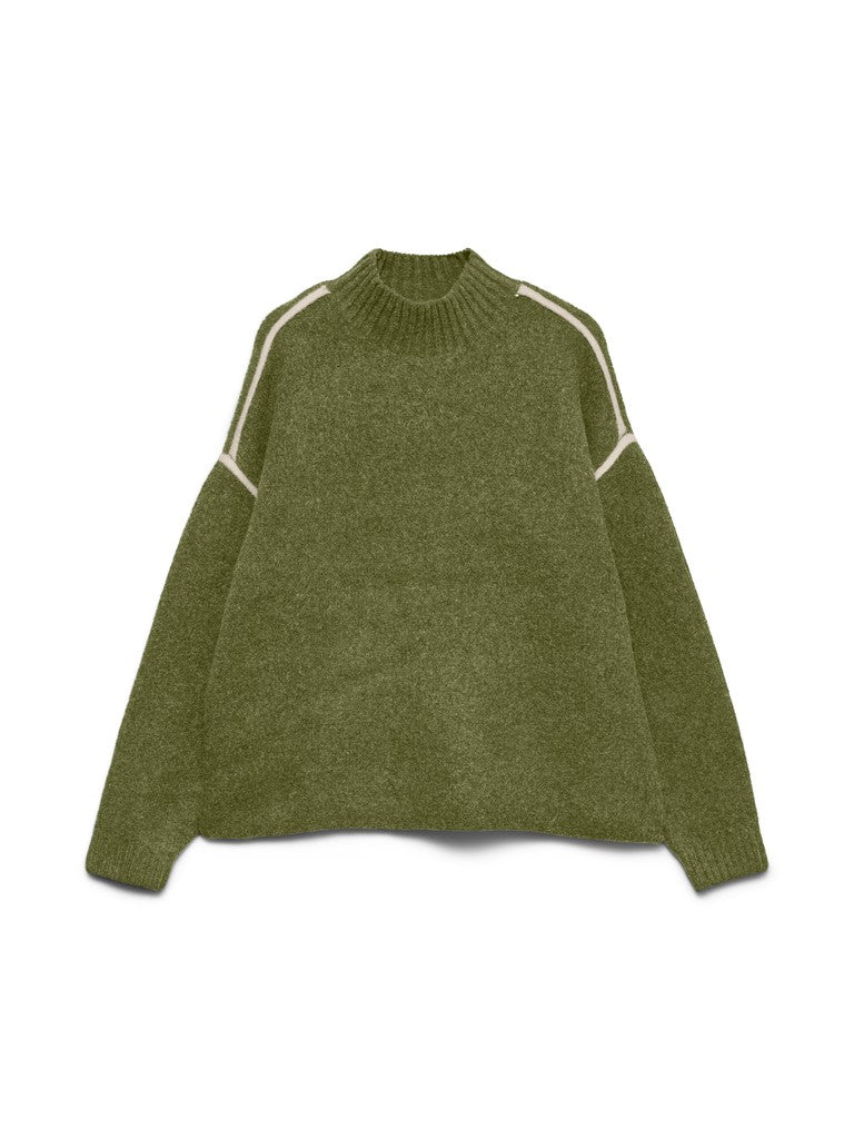 VMBOOM LS HIGHNECK PIPING PULLOVER