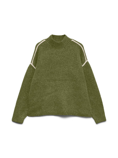 VMBOOM LS HIGHNECK PIPING PULLOVER