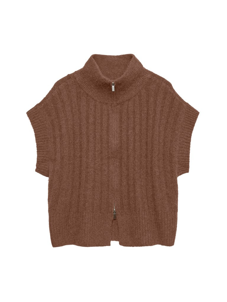 VMBANG RIB SL HIGHNECK ZIPPER VEST