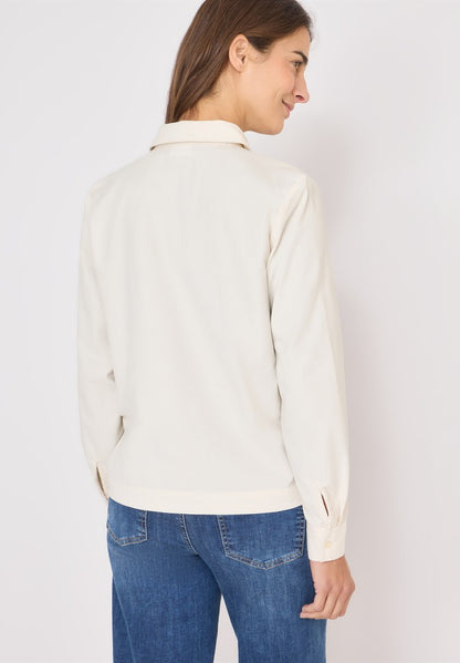 EOS_Corduroy Short Blouse pock