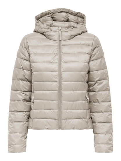 ONLTAHIA LW QUILTED HOOD JKT N