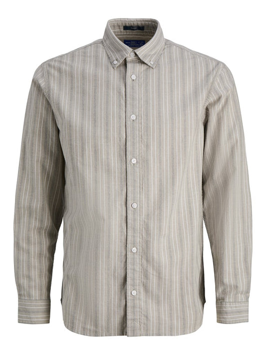 JJEHARVEY OXFORD L/S SHIRT NOOS