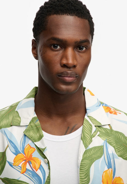 HAWAIIAN PRINT S/S SHIRT