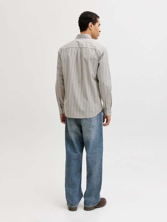 JJEHARVEY OXFORD L/S SHIRT NOOS