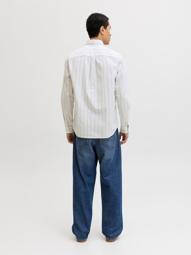 JJEHARVEY OXFORD L/S SHIRT NOOS