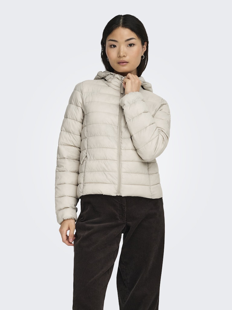 ONLTAHIA LW QUILTED HOOD JKT N
