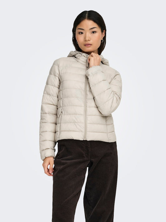 ONLTAHIA LW QUILTED HOOD JKT N