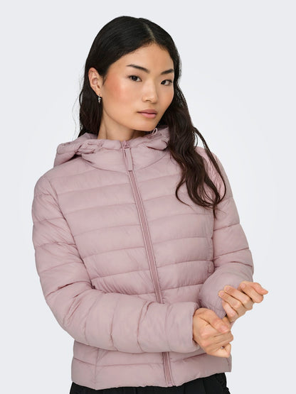 ONLTAHIA LW QUILTED HOOD JKT N
