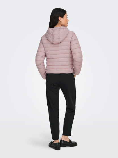 ONLTAHIA LW QUILTED HOOD JKT N