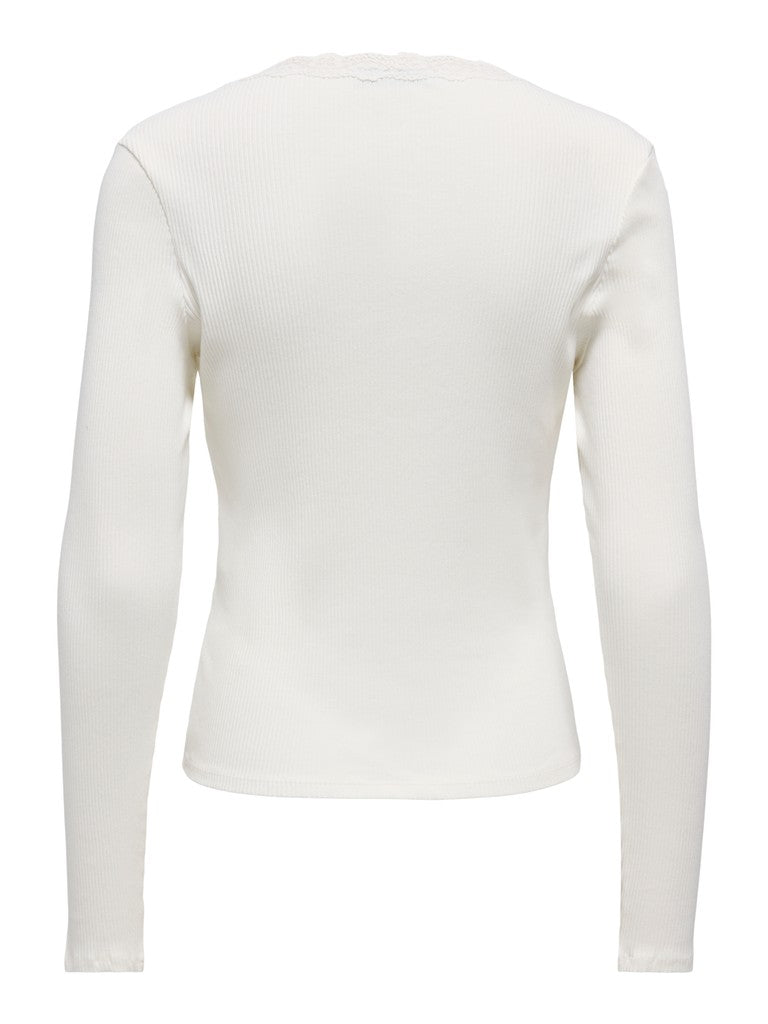 ONLSARA SHARAI L/S V-NECK TOP JRS N