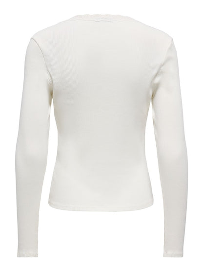 ONLSARA SHARAI L/S V-NECK TOP JRS N