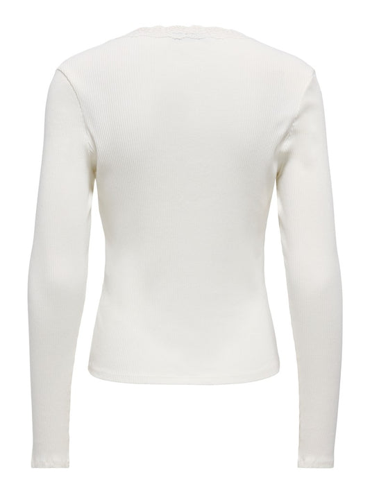 ONLSARA SHARAI L/S V-NECK TOP JRS N