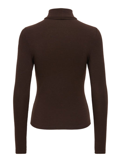 ONLGLAMOUR L/S ROLL-NECK TOP JRS NO