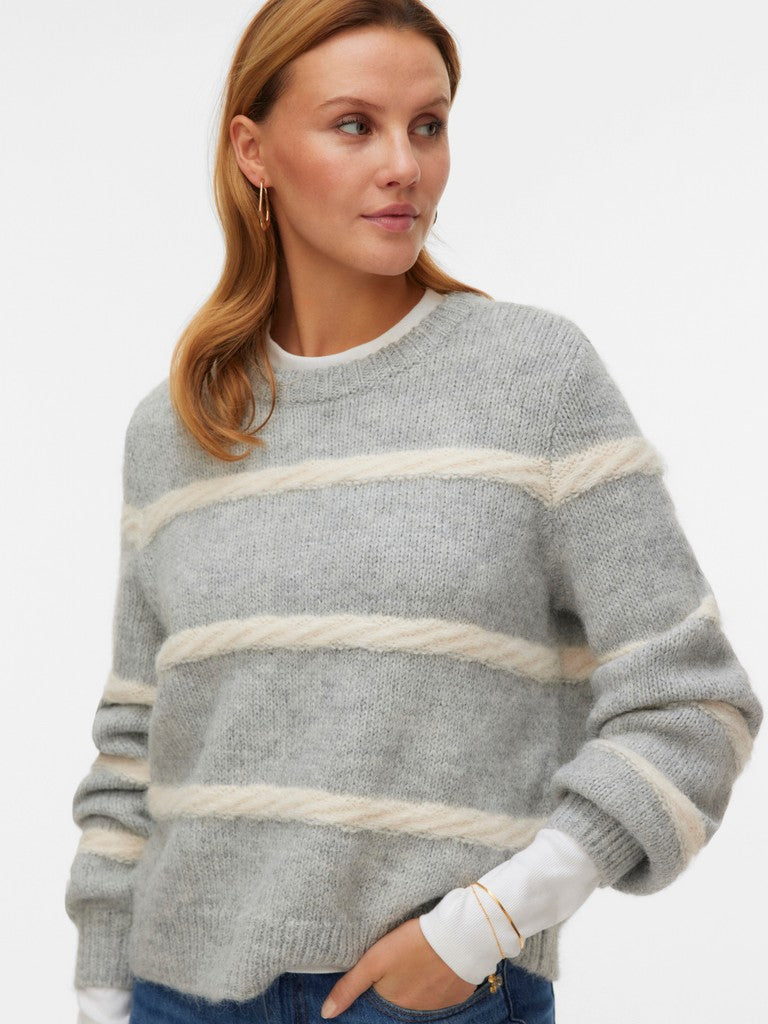 VMZADA LS O-NECK PULLOVER