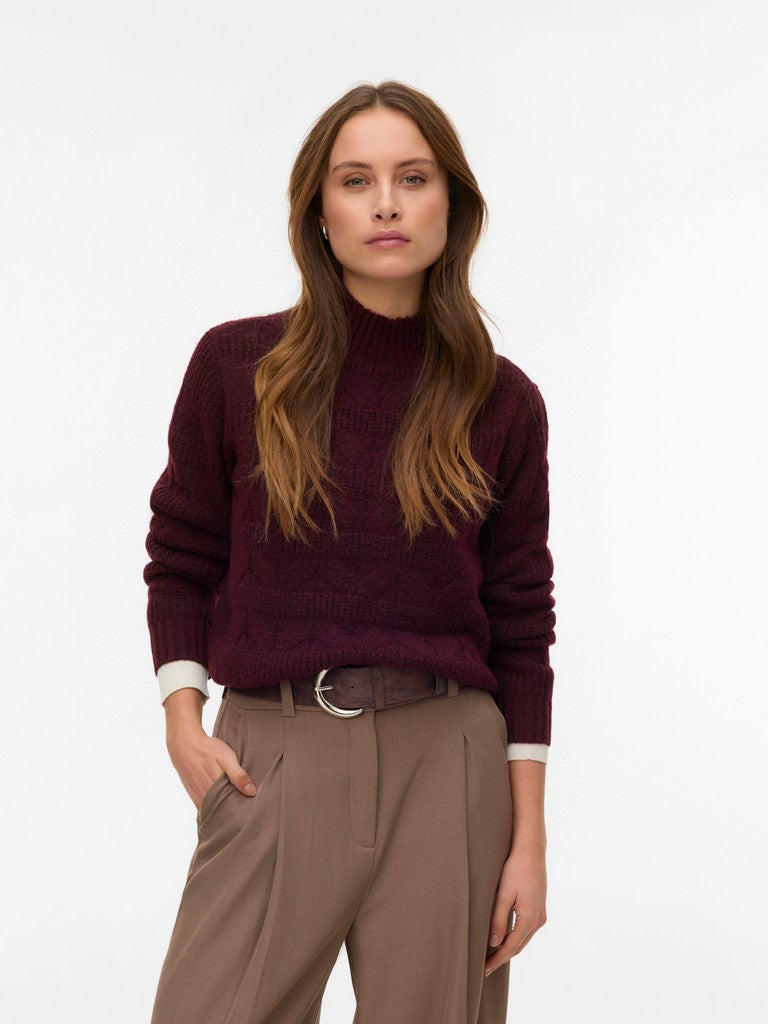 VMVIRGO LS HIGHNECK PULLOVER B