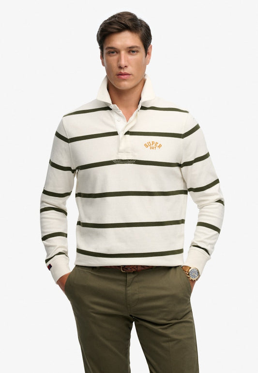 VINTAGE ATHLETIC STRIPE RUGBY
