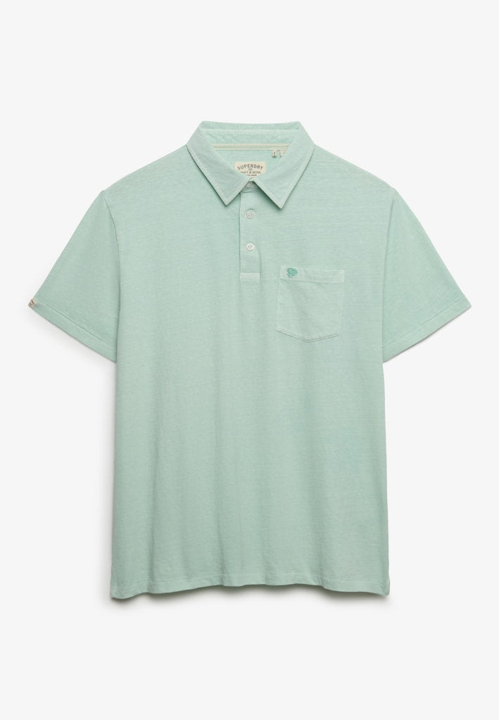 CLASSIC COTTON LINEN POLO