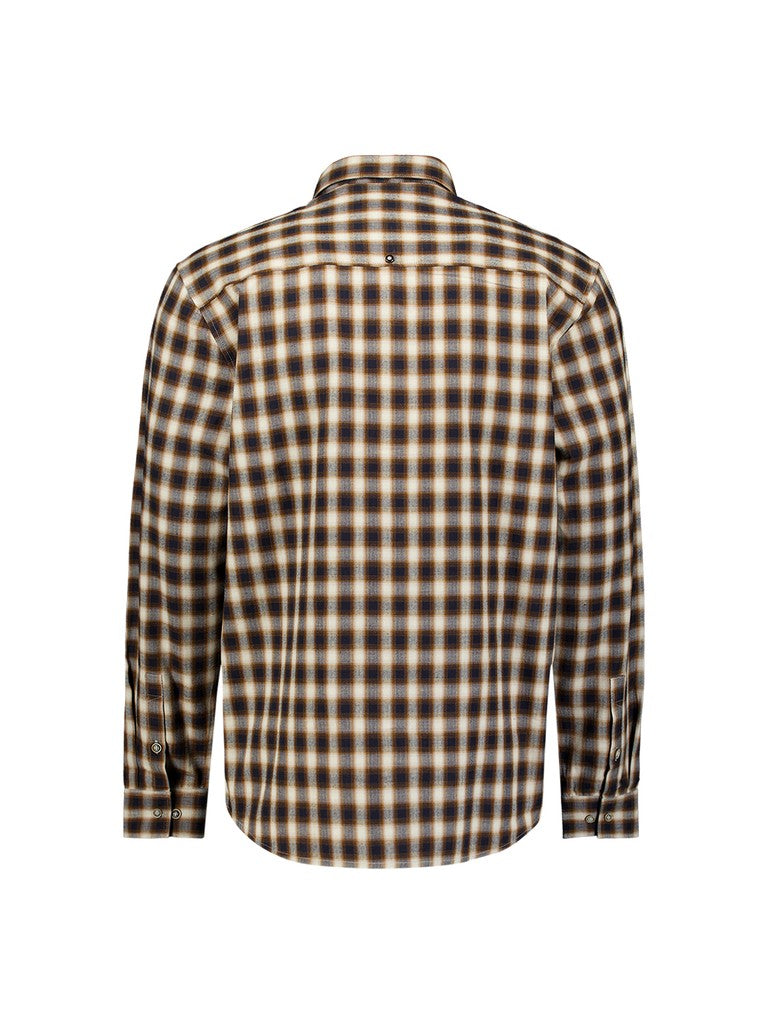 Shirt Yarn Dyed Check, Herringbone Weave
