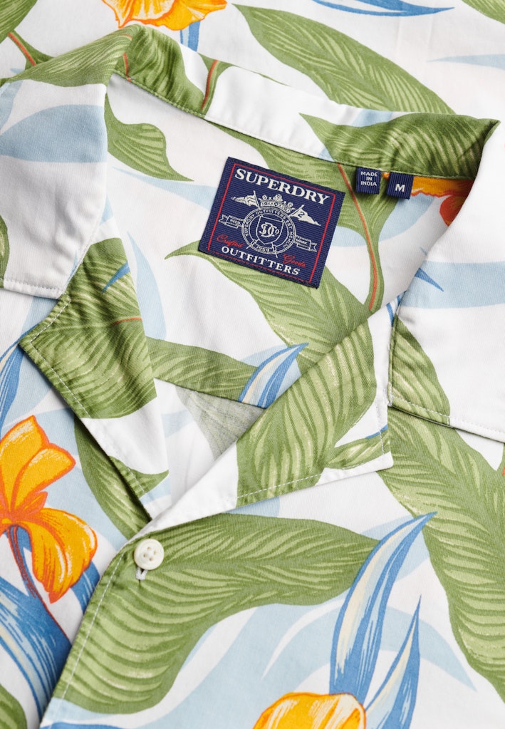 HAWAIIAN PRINT S/S SHIRT
