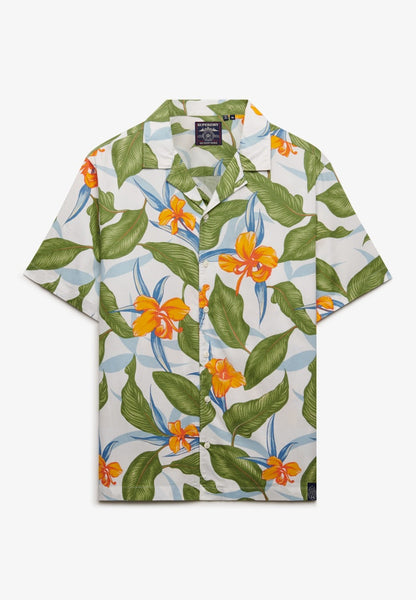 HAWAIIAN PRINT S/S SHIRT