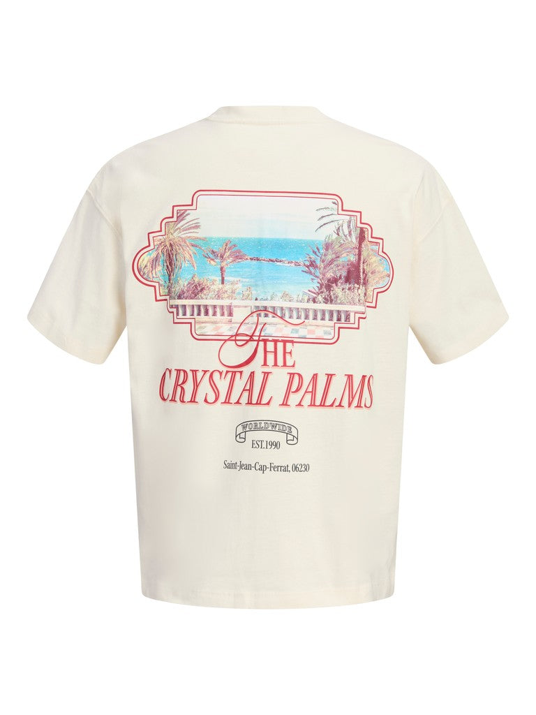 JORSANREMO BACK TEE SS CREW NECK SN