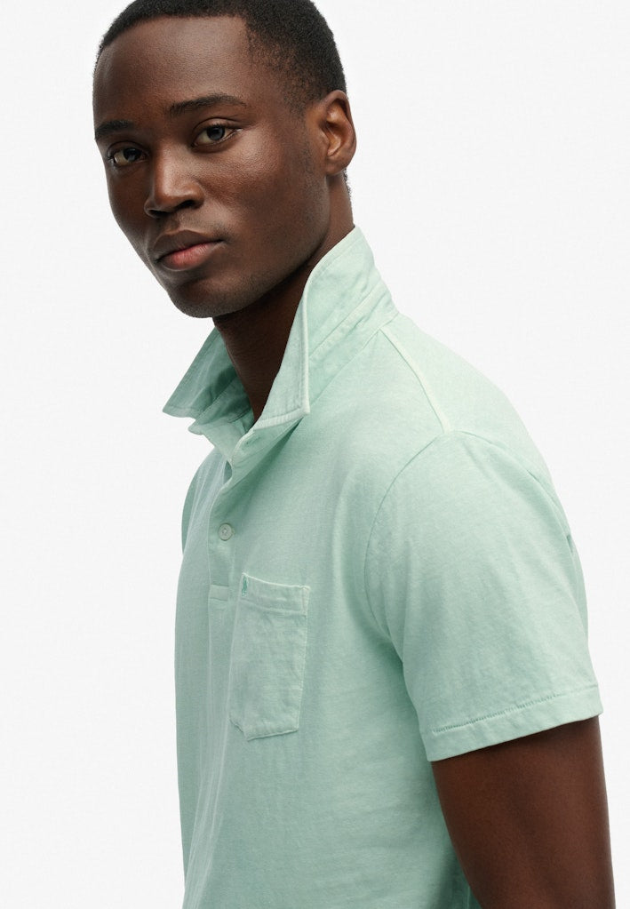 CLASSIC COTTON LINEN POLO