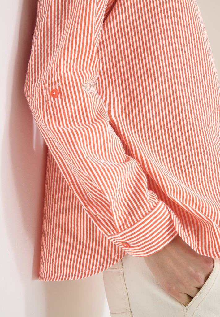 Seersucker Stripe Blouse