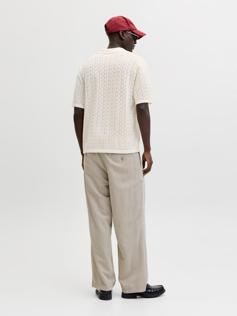 JORTYLER KNIT SS SPLIT NECK POLO SN