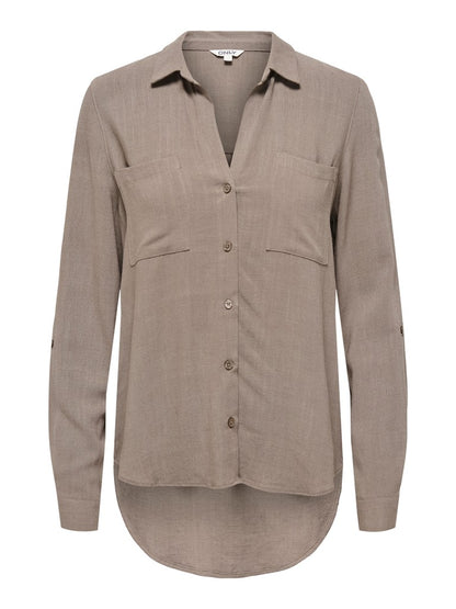 ONLYASMIN-SIESTA LS LI BL SHIRT PNT