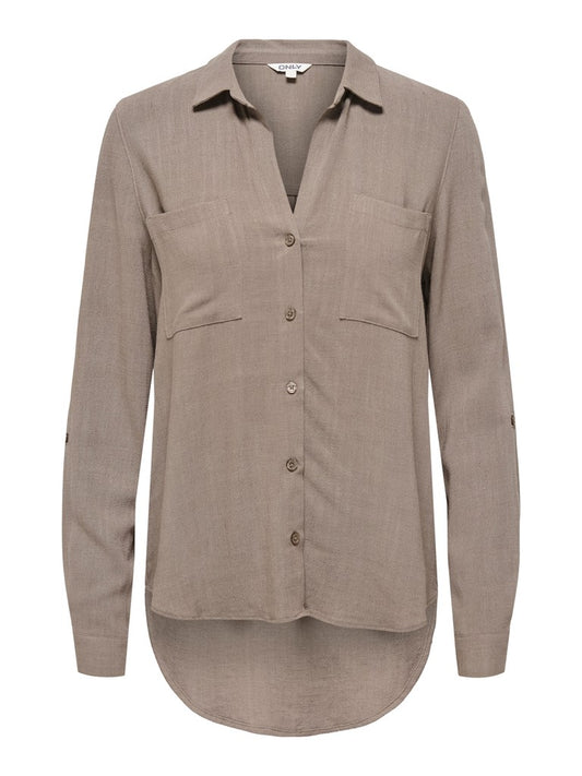 ONLYASMIN-SIESTA LS LI BL SHIRT PNT