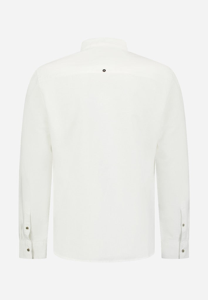 Shirt With Linen Granddad