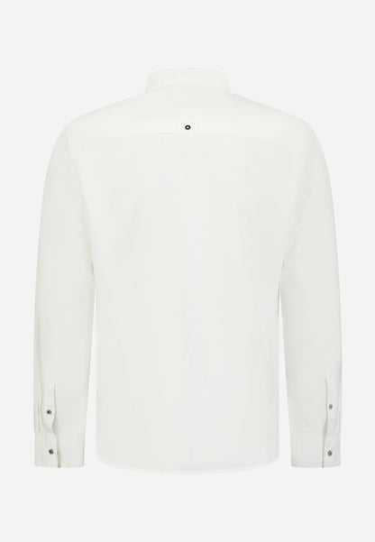 Shirt With Linen Granddad
