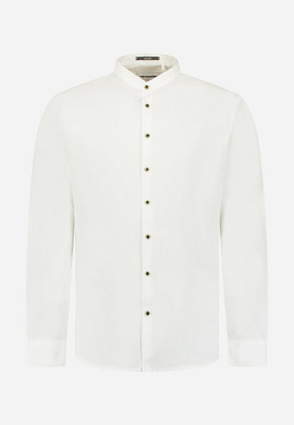Shirt With Linen Granddad