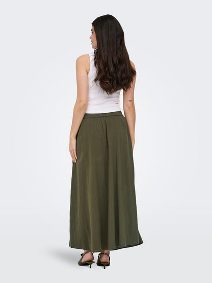 ONLTIZANA LONG SKIRT WVN NOOS