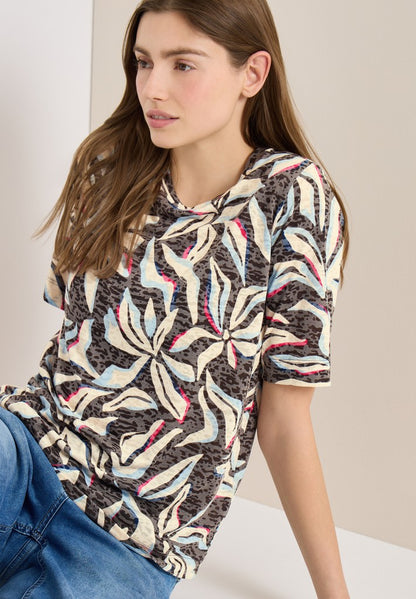 TOS Multi AOP Burnout Shirt