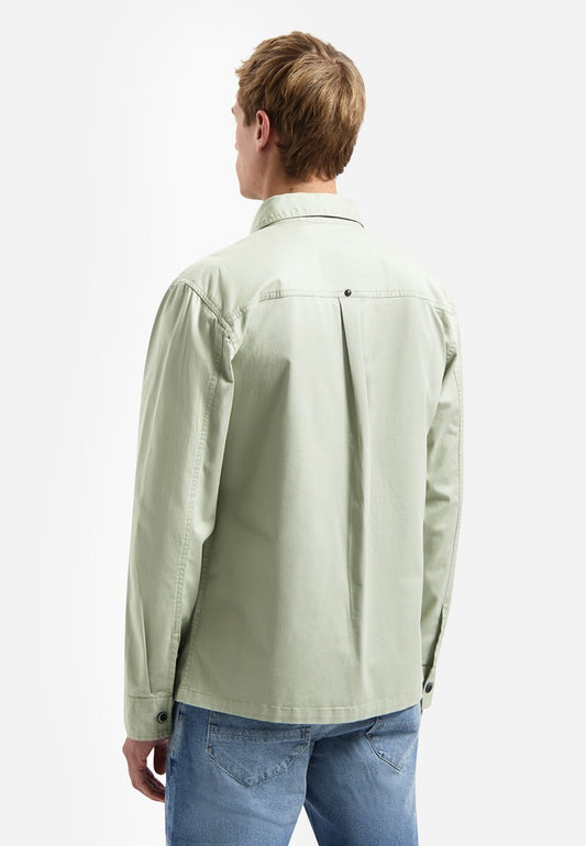 Overshirt Buttons Twill Stretch