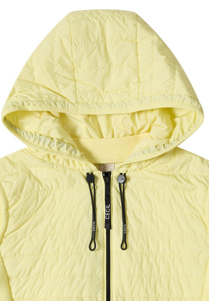 Padded Nylon Pique Jacket