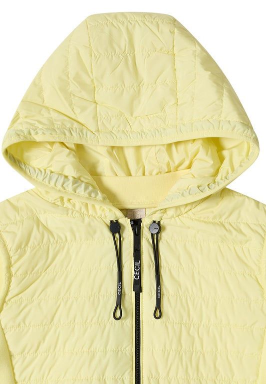 Padded Nylon Pique Jacket