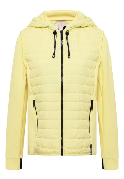 Padded Nylon Pique Jacket
