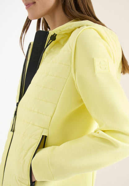 Padded Nylon Pique Jacket