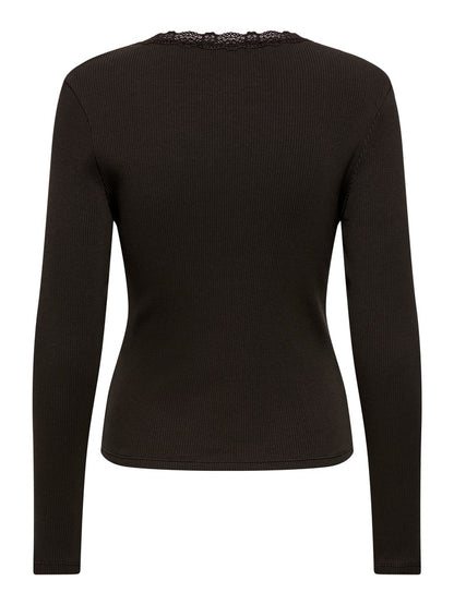 ONLSARA SHARAI L/S V-NECK TOP JRS N