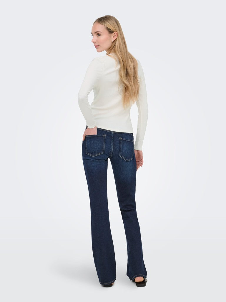 ONLSARA SHARAI L/S V-NECK TOP JRS N