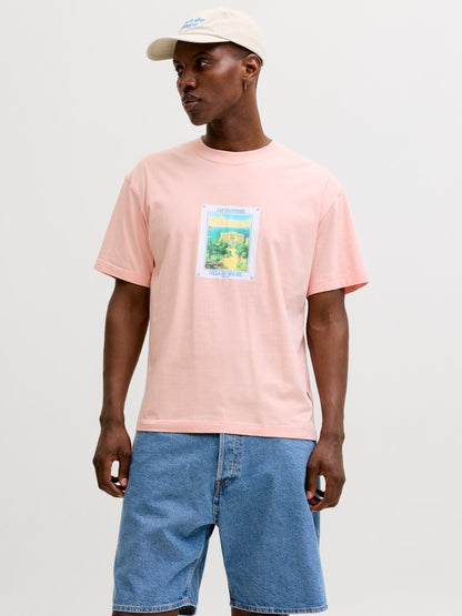 JORCASSIS GRAPHIC TEE SS CREW NECK