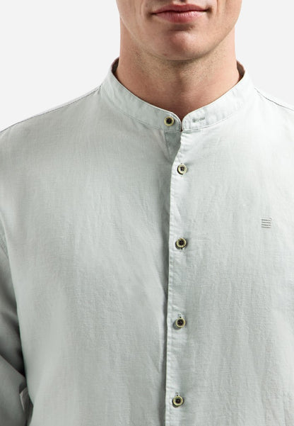 Shirt With Linen Granddad