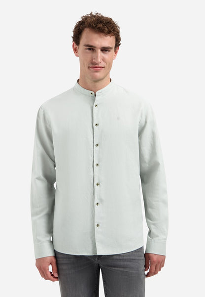 Shirt With Linen Granddad