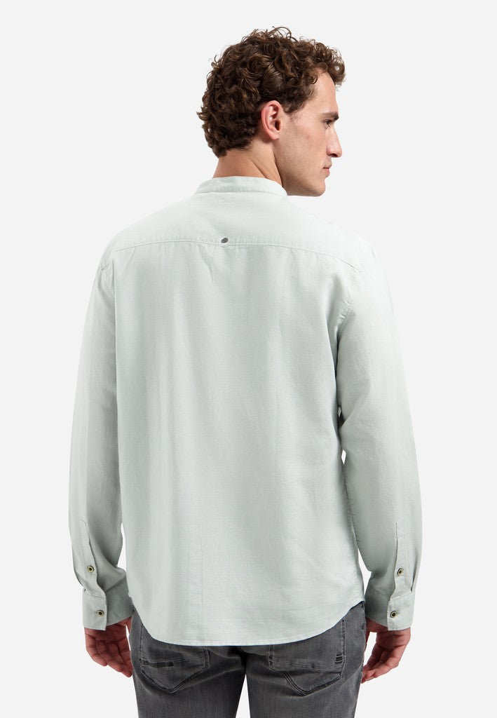 Shirt With Linen Granddad