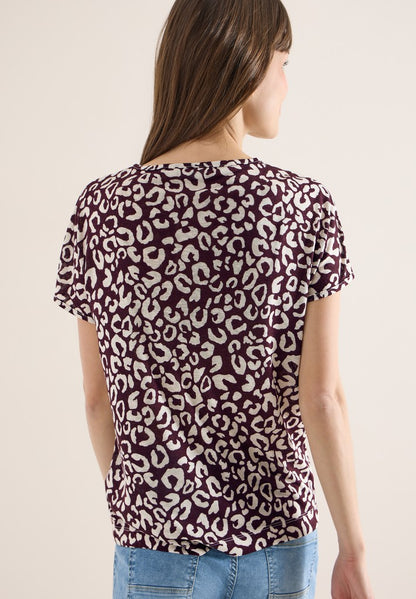 TOS LINEN OPTIC_ AOP Shirt