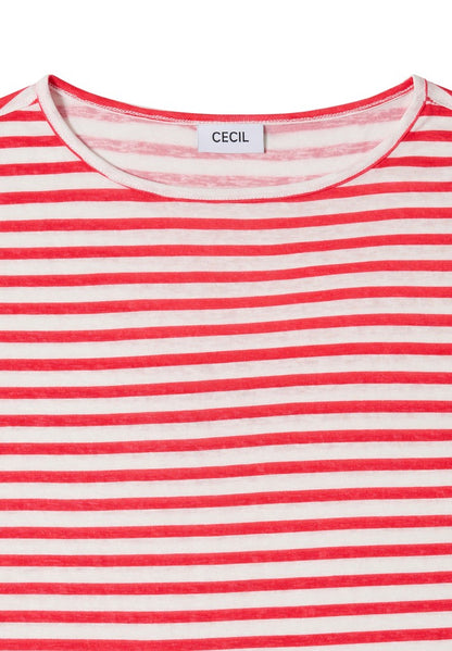 LINEN OPTIC_Two-Tone Stripe Sh